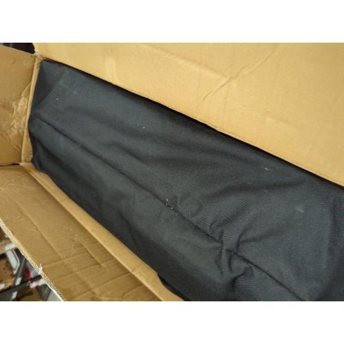 BLACK Lightweight Aluminum Folding Camping Table (47” x 21.65” x 26.7”), Portable Roll-Up Design for Outdoor, Camping, Beach, BBQ, Patio, and Picnic, Durable & Waterproof with Carrying Bag