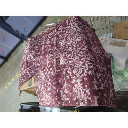 Boho Pillow Covers 18x18 Set of 2, Burgandy Red Carpet Pattern Decorative Throw Pillows Linen Ethnic Design Farmhouse Cushion Pillow Covers for Sofa Couch Outdoor Decor - Walmart.com