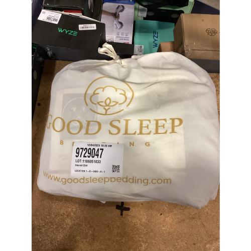 Good Sleep Bedding Cotton Sheets: 100% Long Staple Egyptian Cotton SPLIT KING LIGHTBLUE  BedSheets, 4 Piece Cotton Ivory Sheet Set, Fits Mattress Upto 16 Inches Deep Pocket