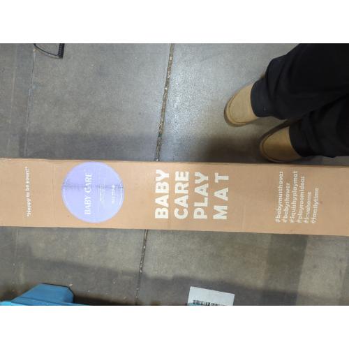 baby care play mat - haute collection (medium, moroccan - beige) - play mat for infants - non-toxic baby rug - cushioned baby mat waterproof playmat - reversible double-sided kindergarten mat