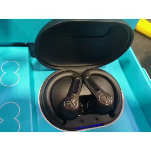 Color Black JLab Epic Sport ANC 3 True Wireless Earbuds - Black