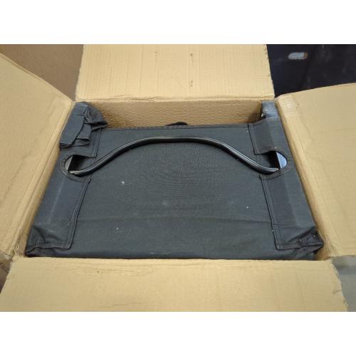 2 Pack, Black Stadium Seats with Back Support, Portable Bleacher Seat for Bleachers Hold up 400lbs, Wide Bleacher Seat with Shoulder Strap & Handle Perfect for Sports Events (Black, 2pcs)