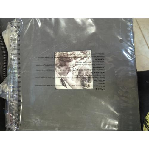 INNOCHEER Photo Album - Self Adhesive 80 Black Pages, Large Scrapbook Wedding Guest Book for DIY Anniversary Travel Memory Scrapbooking (Black 12 x 12)