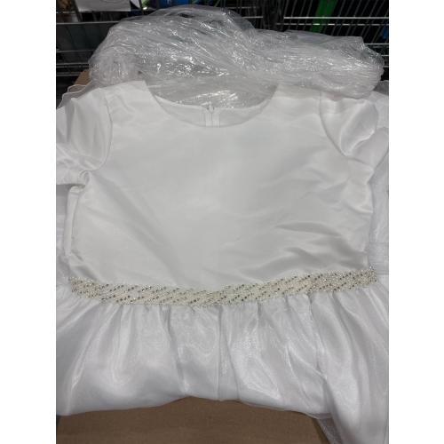 Made in USA - White First Communion Dresses for Girls 7-16 Plus Size - Vestidos de Primera Comunion para Niñas size 16X