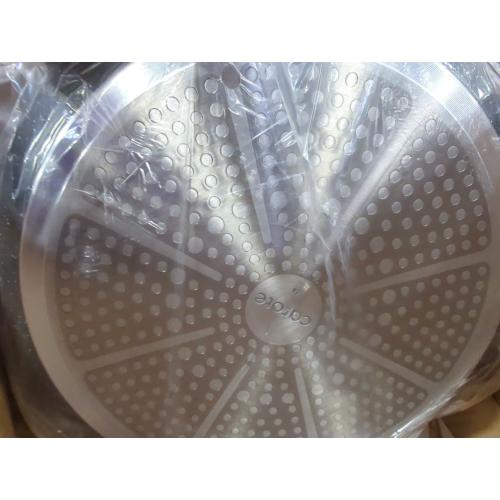 CAROTE Non Stick Frying Pan Skillet,12 Nonstick Fry Pan with Glass Lid, Egg Pan Omelet Pans, Granite Cookware Chef's Pan, PFOA Free (Classic Granite, 12-Inch)