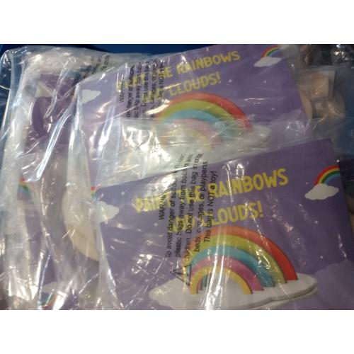 Rainbow Painting Set for Kids 9 Pcs - Bulk Stockings & Birthday Goodie Bag Stuffer - Kids Party Favors Toy Return Gifts - Pinata Stuffers - Classroom Treasure Box Carnival Prizes