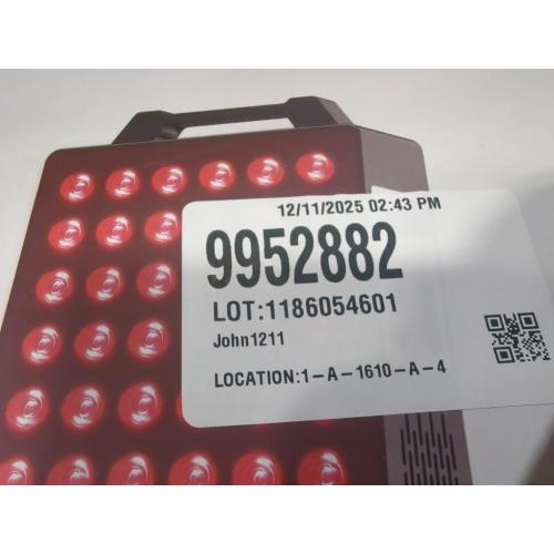 Color Black Red Light Therapy, 630/660/810/830/850nm 5 Wavelengths Red Near Infrared Light Device with 60 Dual Chip Clinical Grade LEDs, Remote Control, Timer for Face, Body, Pain Relief, BO-300