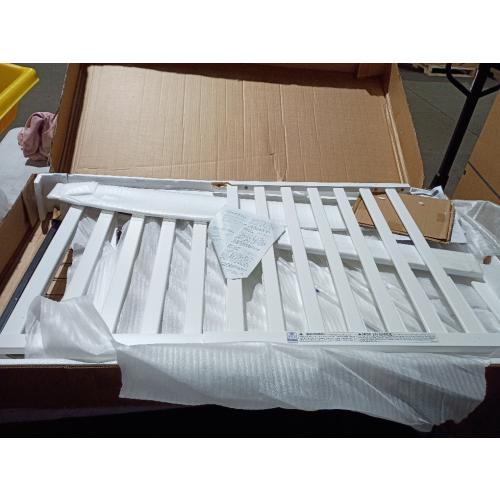 Benton White 4 in-1-Convertible Crib (NO TEST)