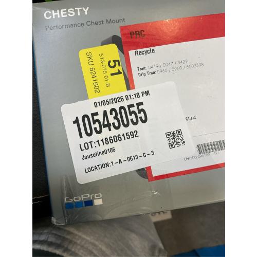 GoPro Chesty Performance Chest Mount