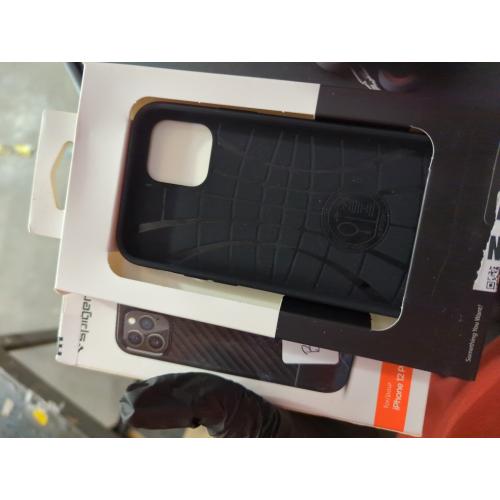 Spigen Core Armor Fitted Hard Shell Case for iPhone 12/12 Pro - Matte Black