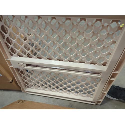 Toddleroo by North States - Supergate Ergo Baby Gate: Plastic Baby Gate for Stairs & Doorways - Adjustable Indoor Safety Gate - Made in USA - 26 to 42 Inches Wide - 26 Inches Tall - Sand