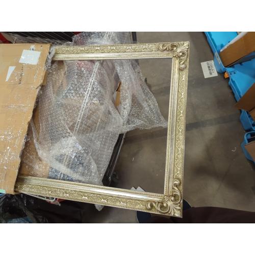 20X30 Traditional compo XL ornate frame, Marble Gold finish, handmade, custom made, handpainted. (20 X 30 FRAME ONLY)