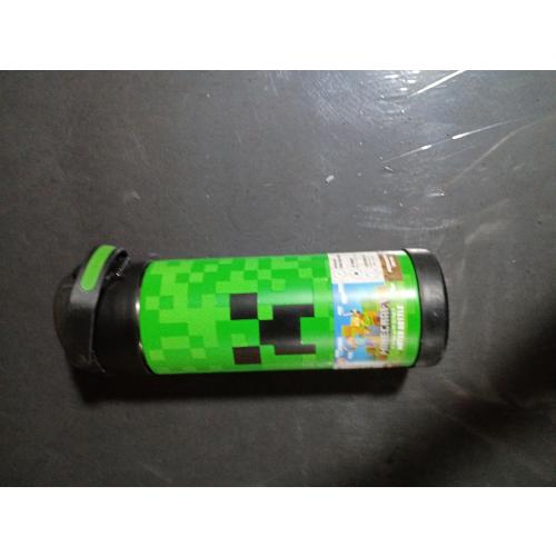 Thermos Minecraft 16oz FUNtainer Water Bottle - Black