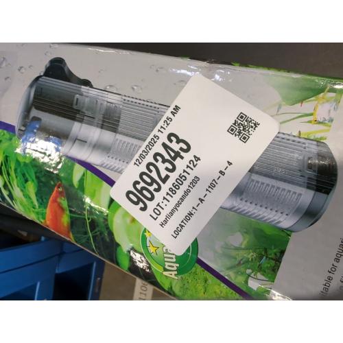 FREESEA Aquarium Filter Fish Tank: 8W Submersible Internal Power Filter 3-Stage Filtration System for 40-100 Gallon Turtle Tanks