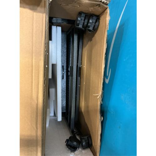 POARMEEY Premium Tattoo Salon Tray Adjustable Double Tier Tattoo Workstation with Wheels for Studio