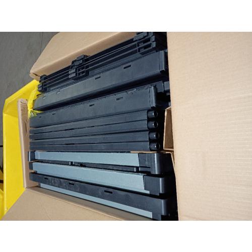 Keter Premium One 35-in W x 74-in H x 18.5-in D Freestanding Plastic Garage Cabinet in Black.(NO TEST)