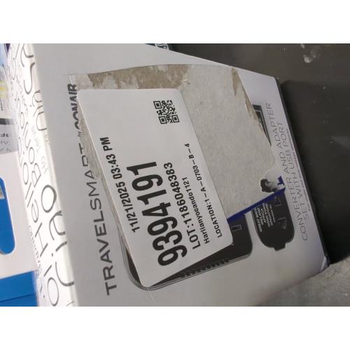 Travel Smart by Conair 2 Outlet Converter Set with USB Port