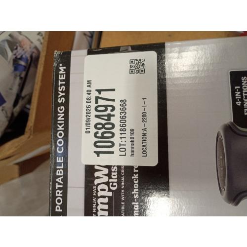 Ninja The Ninja Crispi Portable Cooking System packs the power of a full-sized air fryer into a portable design.