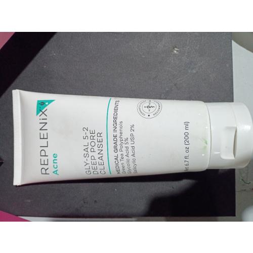 Replenix Gly/Sal 5-2 Facial Cleanser, Face Wash for Acne Prone Skin, 6.7 Oz
