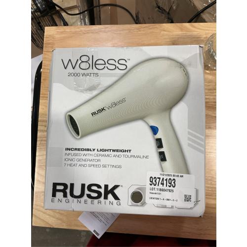 RUSK HAIR DRYER