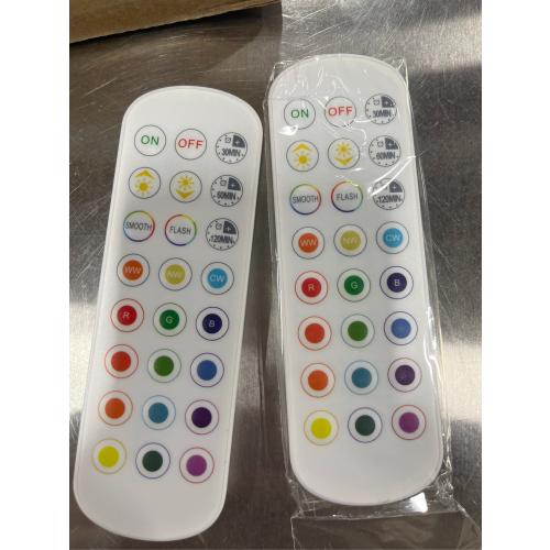 Rechargeable Battery Operated A19 Light Bulb with Remote Control 4 Packs, Dimmable Detachable LED Bulb with 15 Colors Selectable & 3 Timer, Wireless Puck Light Bulb for Wall Sconce, Non-Hardwired