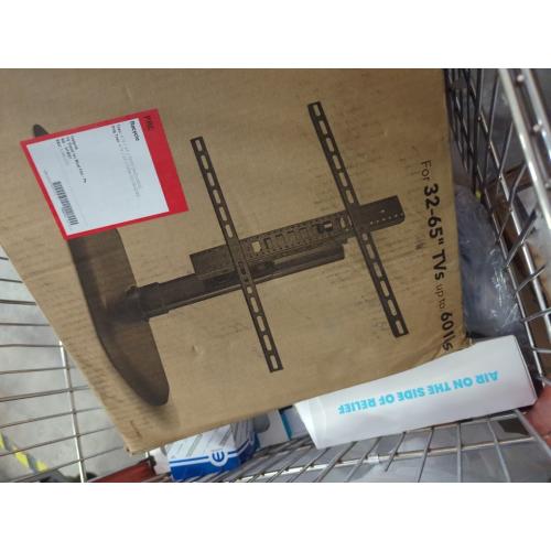 ONKRON Universal TV Stand for 32-65 Inch Screen up to 77 lbs, Height Adjustable, Swivel TV Stand Pedestal, VESA 100x100-400x400, Table Top TV Mount Stand with Tempered Glass Base Black