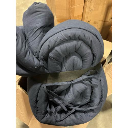 NTBAY King Comforter - Down Alternative Duvet Insert, All Season Bedding Quilted with Co Machine Washable, Soft Comforter Only, Navy Blue