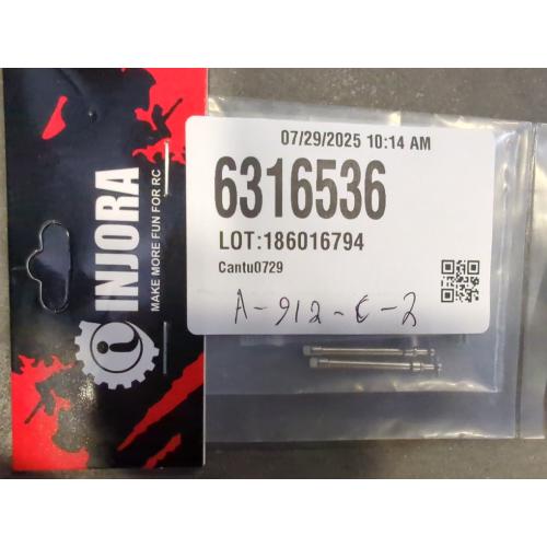 INJORA Steel 4mm Extended Dogbone Axle Shaft SCX24 Aluminum Axles Replacement（Front）