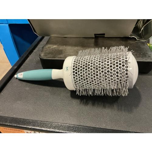 Round Brush for Blow Drying - Extra Large Ceramic Ion Thermal Barrel for Precise Styling and Maximum Volume - Lightweight Hair Brush for Smooth Manageable Hair (Bristle 3.4 in, Barrel 2.5 in)