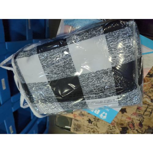 DriftAway Buffalo Plaid Check Curtains Black and White Buffalo Checkered Blackout Curtains for Farmhouse Bedroom Living Room Darkening Thermal Country Window Treatment Curtains 2 Panels 96 Inch Long