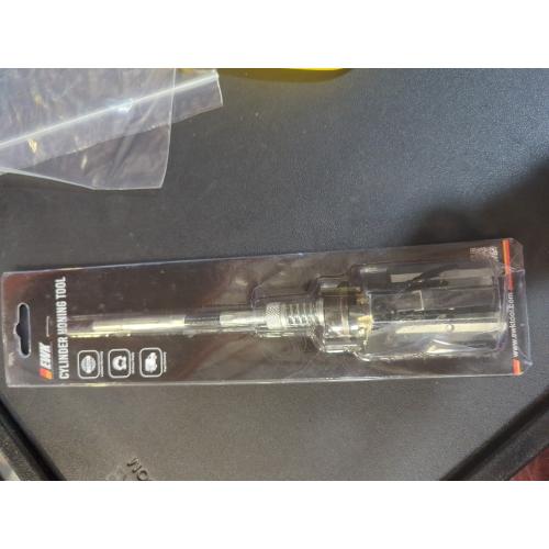 EWK 1 to 2-1/2 Inch 3 Stones Engine Cylinder Hone Tool Adjustable Cylinder Deglazer Piston Honer 220 Grit