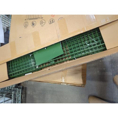 40 2-Door Large Live Animal Traps for Stray Cats up to 17.6 pounds, Raccoons, Squirrel, Skunk, Mole, Groundhog, Armadillo, Rabbit, with Pedal Triggers