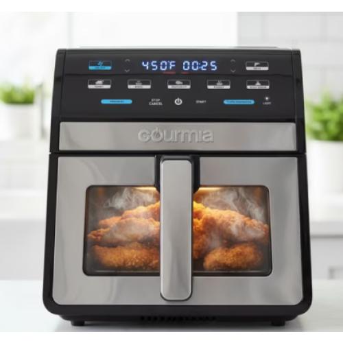 Gourmia 8-Quart Digital Air Fryer with Window & Light