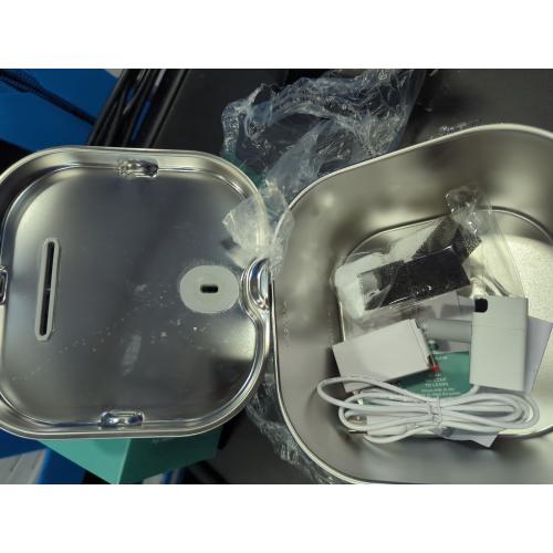 Cat Water Fountain Stainless Steel: Pet Fountains for Cats/Dog Indoor Automatic Waterer Bowls for Drinking Small Animal Water Dispenser Metal Pets Watering Faucet Bottle Auto Kitty Watering Supplies