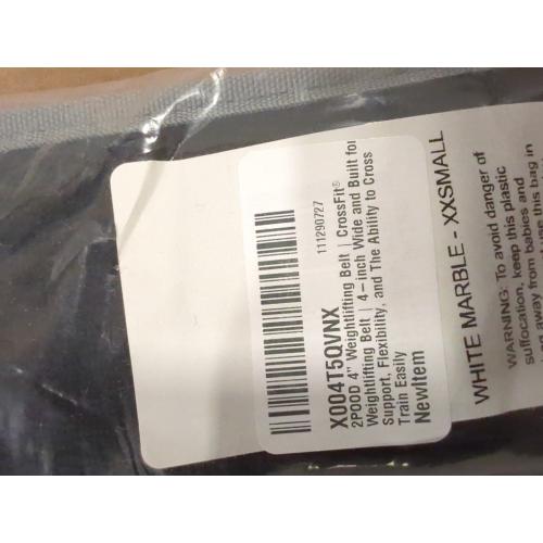 2POOD 4 Weightlifting Belt | CrossFit® Weightlifting Belt | 4-inch Wide and Built for Support, Flexibility, and The Ability to Cross Train Easily