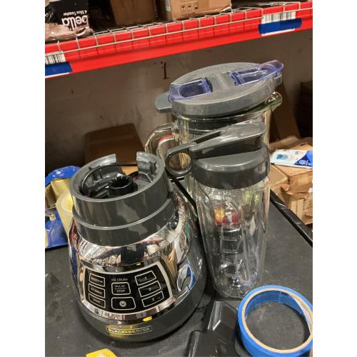 Power Crush, 40 oz, 3 speed, Black Blender, Vortex technology, 3 functions