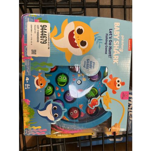 Spin Master Cardinal Games 6054916 Baby Shark Gone Fishing Game, Multi Colour, Ages 4