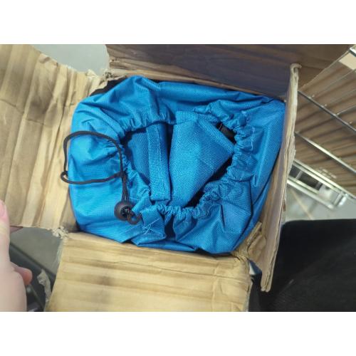 Color Blue ALPHA CAMP Heavy Duty Canopy Lounge Chair Sunshade Hiking Travel Chair with Cup Holder