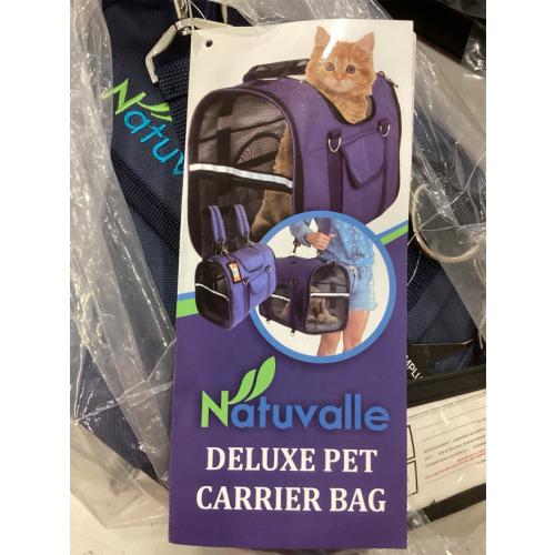 6-in-1 Sturdy Pet Carrier Backpack, Front Pack, Shoulder Bag, Pet Hand Bag, Car Seat Crate, Soft-Sided pet Carrier, Small Dog & Cat Travel Carrier, Size Medium for Pets 14-16 Long