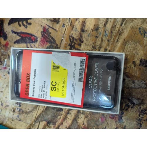 Samsung Original Galaxy S10 Protective Clear View Folio Cover Case - Black