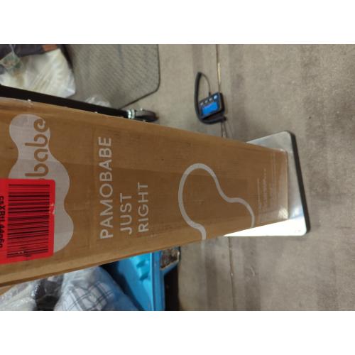 Pamo Babe Portable Crib Baby Playpen with Mattress and Carry Bag Black