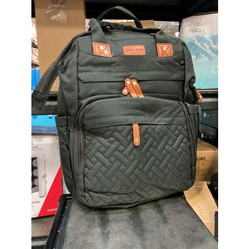 Diaper Bag Backpack Baby Bag for Mom Dad with Changing Pad, 19 Pockets, Large Waterproof Travel Baby Girl Boy Toddle Diaper Bag with Insulated Pocket, Baby Shower Gifts, Black