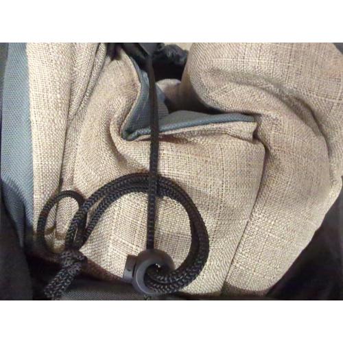 ATORPOK Camping Cot for Adults with Cushion and Pillow, Portable Folding Bed for Sleeping, Lightweight Tent cot with Carry Bag Supports 450 lbs (Grey)