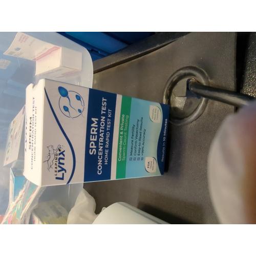 Fertility Home Sperm Check Test Kit for Men - Shows Normal or Low Sperm Count - Easy to Read Male Fertility Test Results | Convenient Accurate & Priva