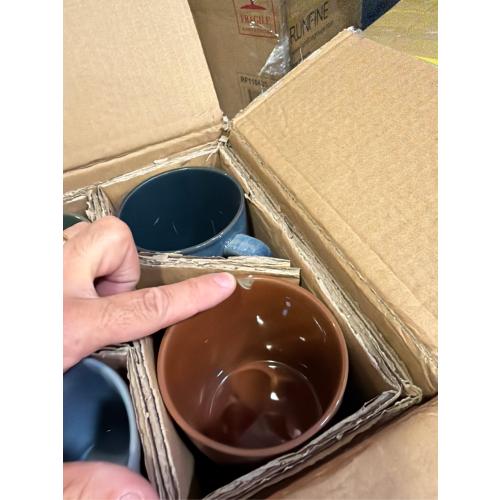 Mr. Coffee Dorsey 4 Piece Assorted Color Mug Set