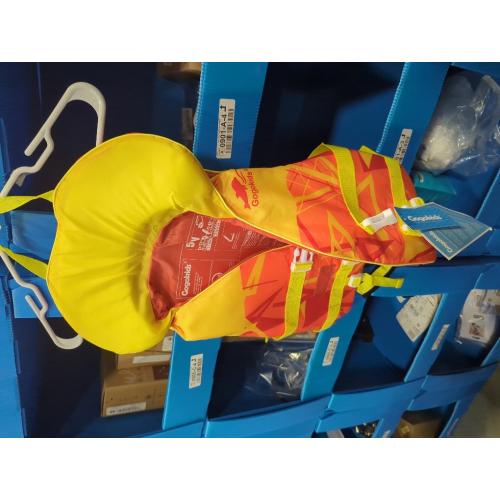 Kids Swim Vest, Toddler Swim Jacket with Adjustable Safety Strap, Toddler Swimming Aid for 24-77 lbs Boys and Girls