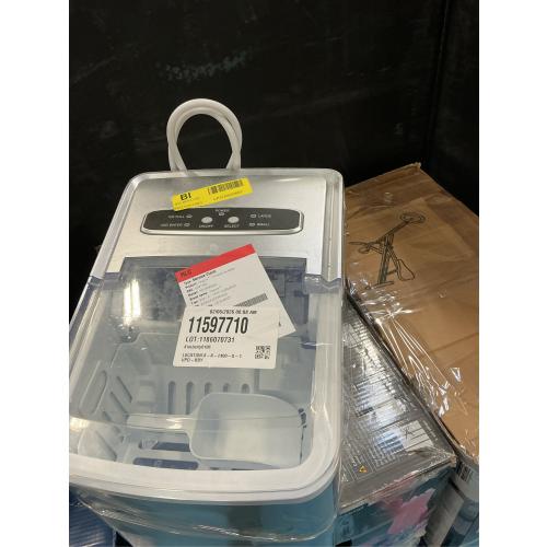 Frigidaire 26 Lbs per Day Portable Compact Maker, Ice Making Machine, Stainless, Medium