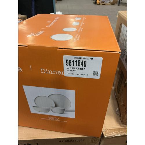 Our Table Landon 16-Piece Dinnerware Set in Sea Salt