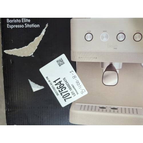 Bella PRO - Barista Elite Espresso Station with 20 Bars of High Pressure - Oatmilk