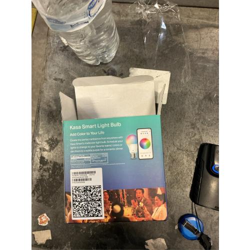 Kasa Smart Light Bulbs, Full Color Changing Dimmable Smart WiFi Bulbs Works with Alexa and Google Home, A19, 9W 800 Lumens,2.4Ghz only, No Hub Required, 2-Pack (KL125P2), multicolor